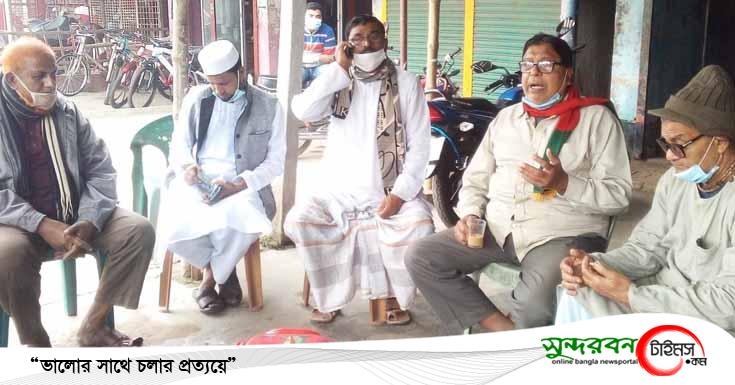 চুকনগর শহর উন্নয়নে সাংবাদিকদের সাথে ব্যবসায়ী নেতৃবৃন্দের মতবিনিময়