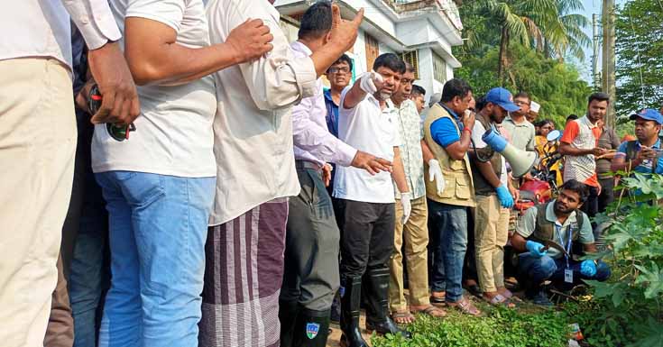 সাতক্ষীরায় প্রাণসায়ের খাল পরিষ্কার-পরিচ্ছন্ন ও উচ্ছেদ অভিযানের উদ্বোধন